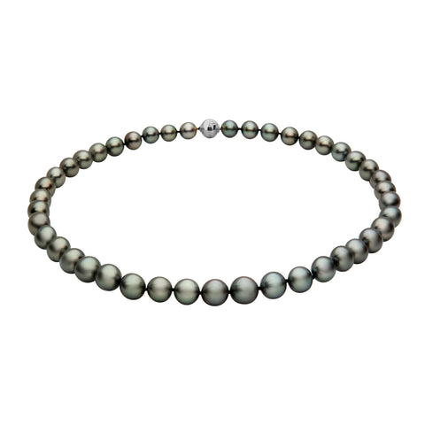 Dancing Diamond™ Collection 10-11mm Tahitian Pearl and Diamond Pendant