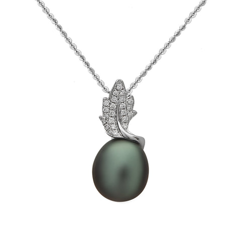 Oscar Collection 10-11mm Tahitian Pearl Ring