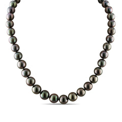 10-12mm Natural Color  Tahitian Cultured Pearl Strand