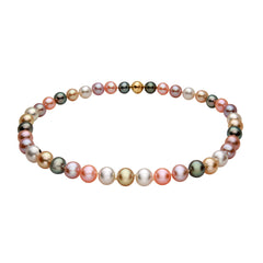 9-11mm Multi Color Cultured Pearl Strand